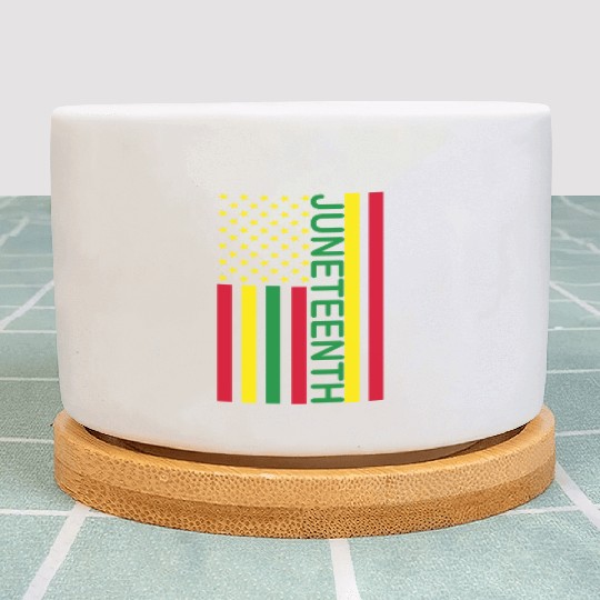 juneteenth USA Plant Pots