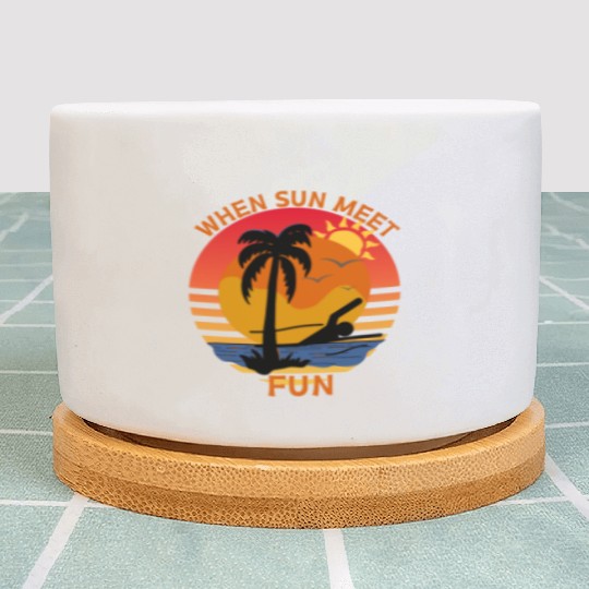 SWIMMING TEACHER COACH INSTRUCTOR LIFEGUARD SWIM Plant Pots