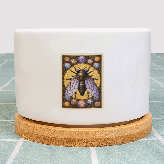 CICADA INVASION 2024 TAROT CARD, CICADAGEDDON 2024 Plant Pots