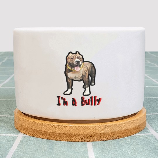 I'm a Bully Plant Pots