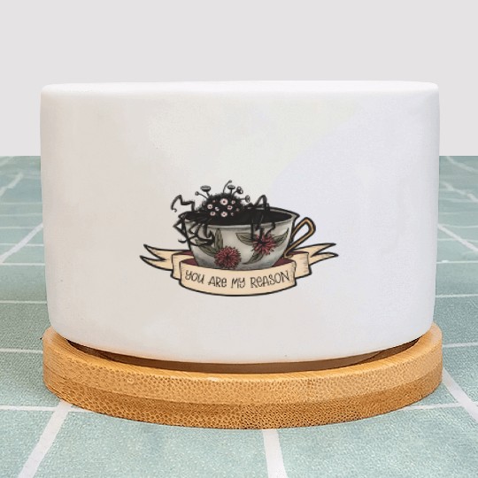 You Are My Reason Not Tea Plant Pots