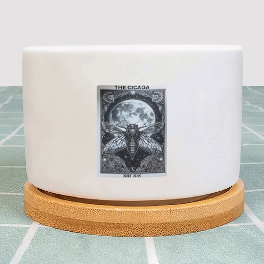 Cicadageddon Invasion Tour 2024 Funny Cicada Event Plant Pots