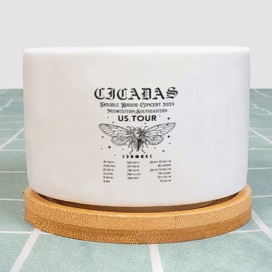 Cicada Lover Cicada Reunion US Tour 2024 Plant Pots