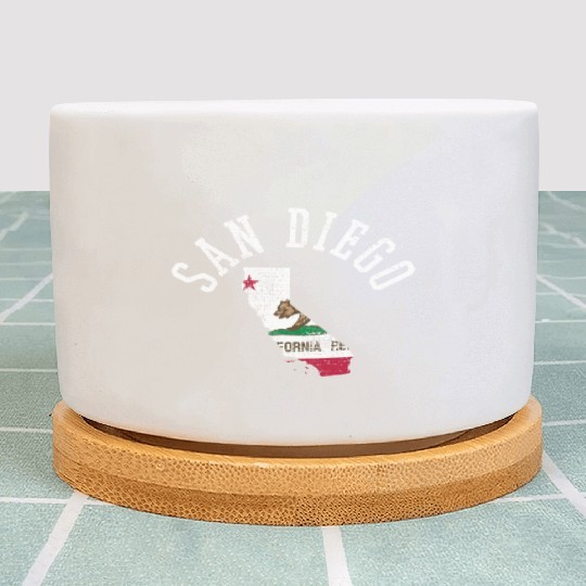 San Diego Patriot Flag - Embrace Your Roots Plant Pots