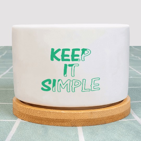 keep it simple Plant Pots