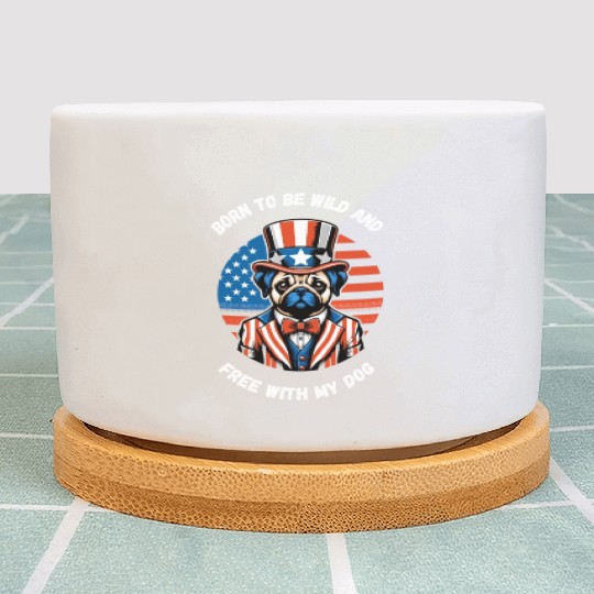 independance day,Born to be wild and free with my Plant Pots