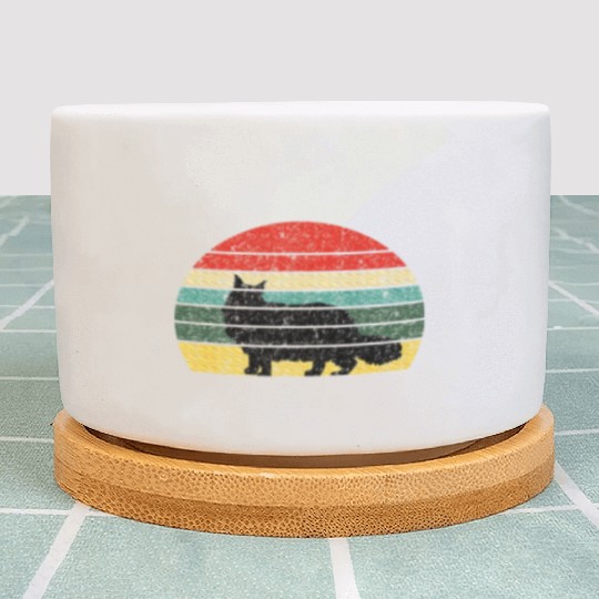 Cat Lover Gifts Maine Cat Plant Pots