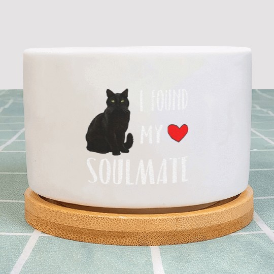 I Found My Soulmate Bombay Cat Lover Best Friend Plant Pots