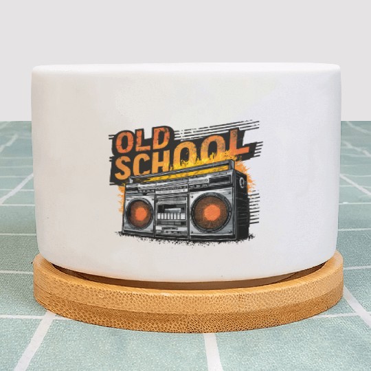 Cassette music 80s pop style For all, who love Plant Pots