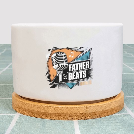 Father beats old school vybz and finish for father Plant Pots