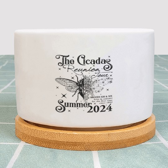 The Cicadas Reunion Summer 2024 Cicada Nature Love Plant Pots
