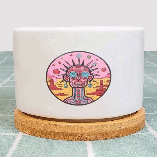 Ancient Punk Plant Pots