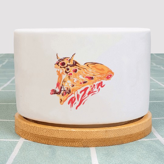 PIZZA SKULL Classic Plant Pots