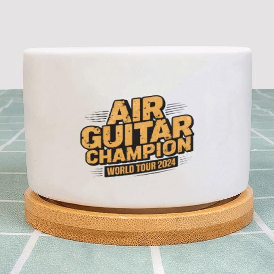 AIR GUITAR CHAMPION WORLD TOUR 2024 Plant Pots