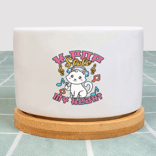 K-Pop Stole My Heart Korean Music Plant Pots