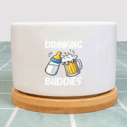Drinking Buddies Creative Fun Novelty Plant Pots
