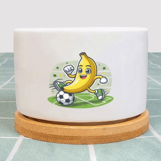 Banana Soccer Plant Pots