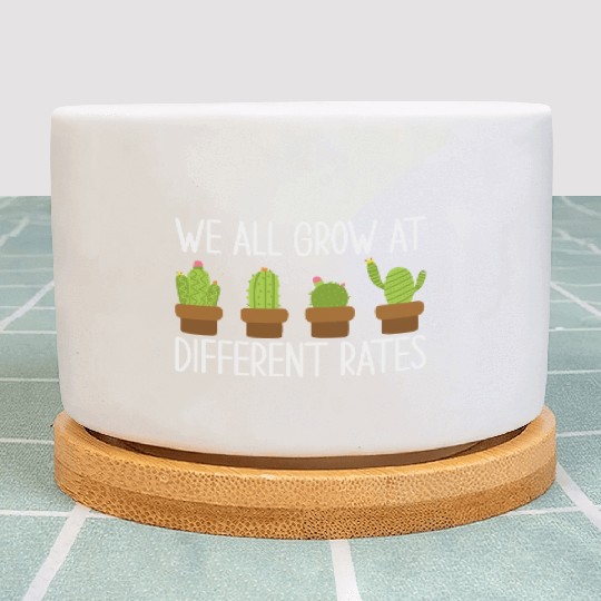 We All Grow at Different Rates Preschool Teacher Plant Pots