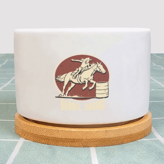 Barrel Racing Gifts Plant Pots