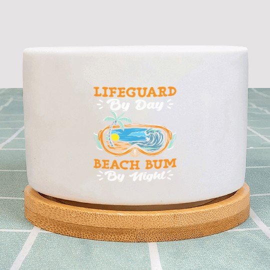 Lifeguard Swimmer Indoor Swimming Pool Rescue Plant Pots