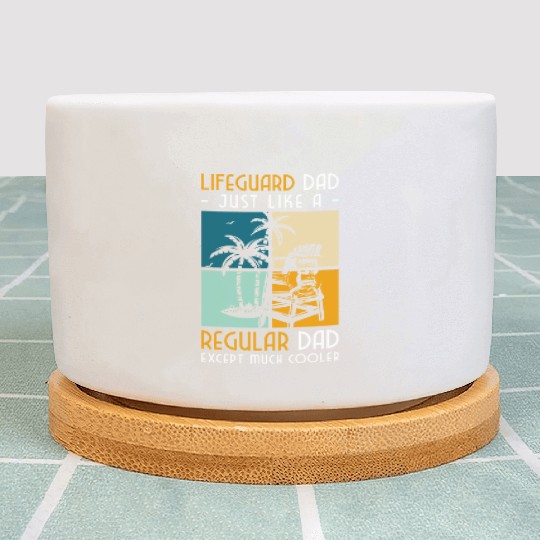 Lifeguard Lifebuoy Sea Water Sports Plant Pots