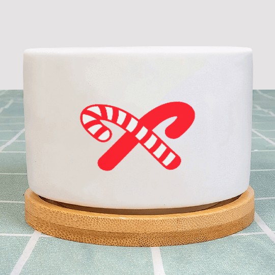 Candy Canes Icon Plant Pots