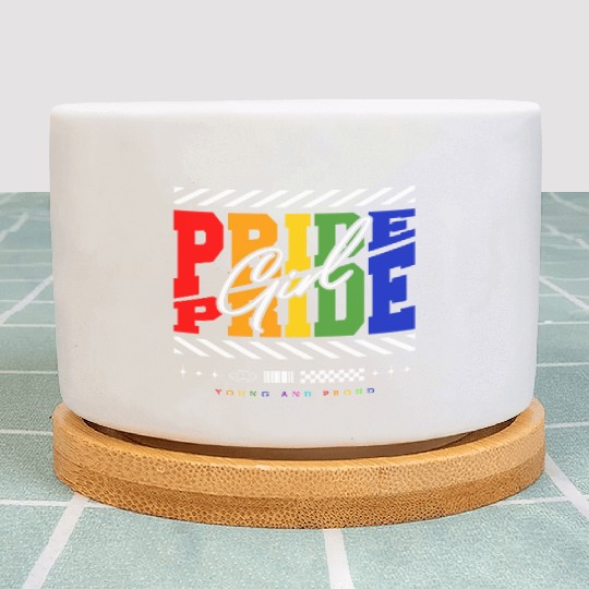 Love Is Love Pride Colors Of Rainbow Equality fun Plant Pots