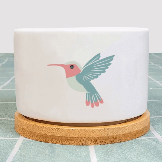 Flying Hummingbird Plant Pots