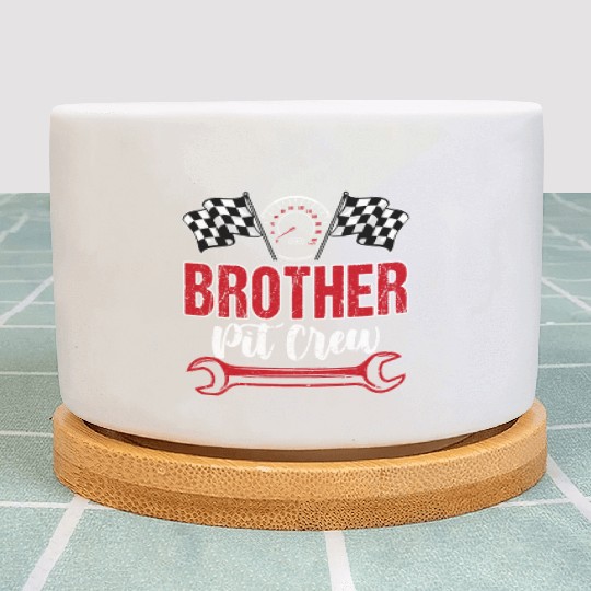 Racing Family Brother Pit Crew Birthday Party Plant Pots