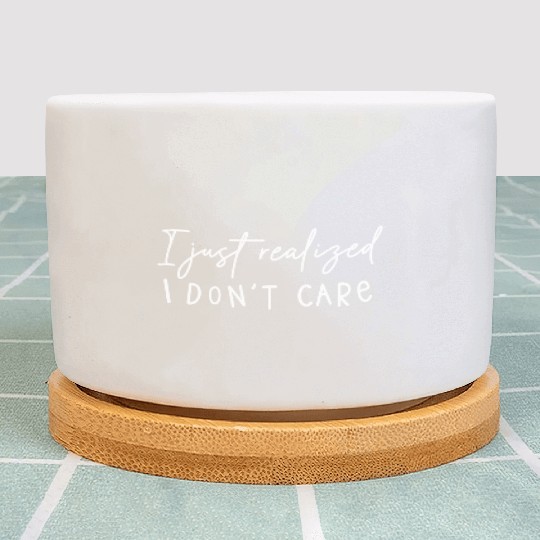 Bold Affirmation Text Design Plant Pots