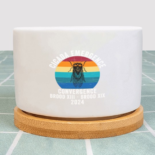 Cicada Emergence Convergence Brood XIII Brood XIX Plant Pots