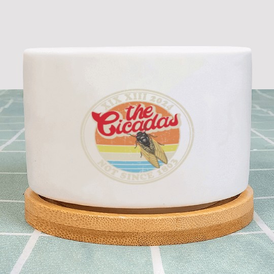 2024 Cicada Brood XIII XIX Not Since 1803 Plant Pots