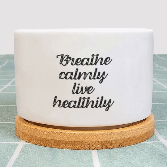 Breath Is The Key To Calm Plant Pots
