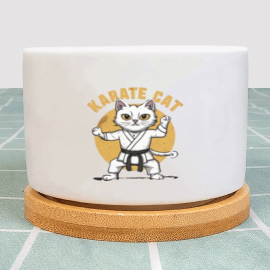 cat Brazilian jiu jitsu Plant Pots