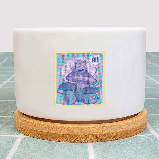 cottagecore clothing Aesthetic Mushroom Vintage Plant Pots