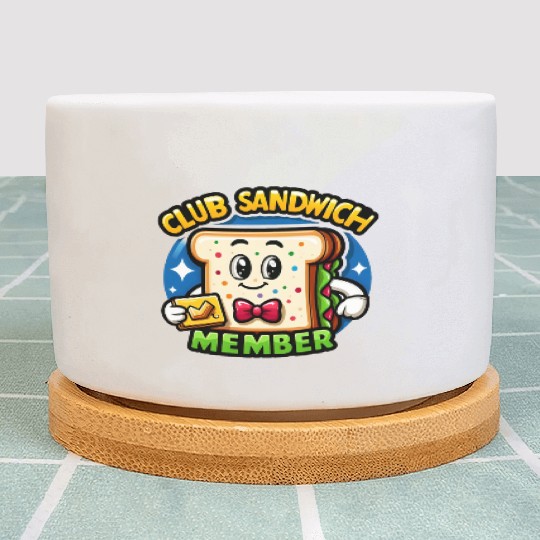 The Club Sandwich Member Plant Pots