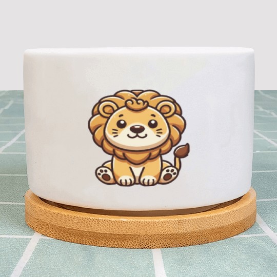 Lion Cute Animals For Kids Lion King Plant Pots