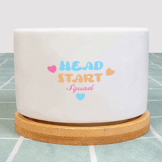 Head Start Squad Homeschool Back to School Plant Pots