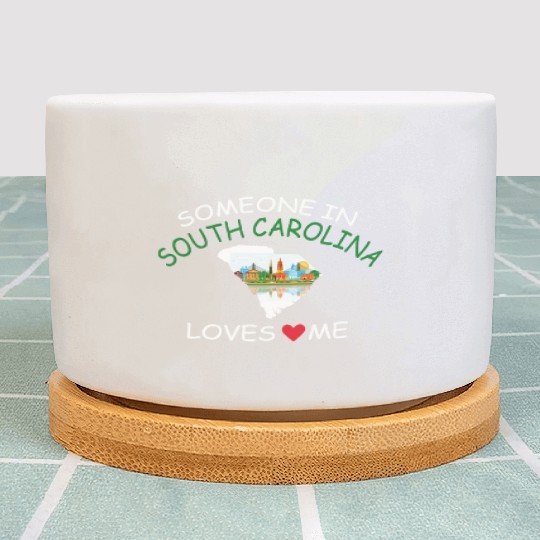 Someone In South Carolina Loves Me Plant Pots