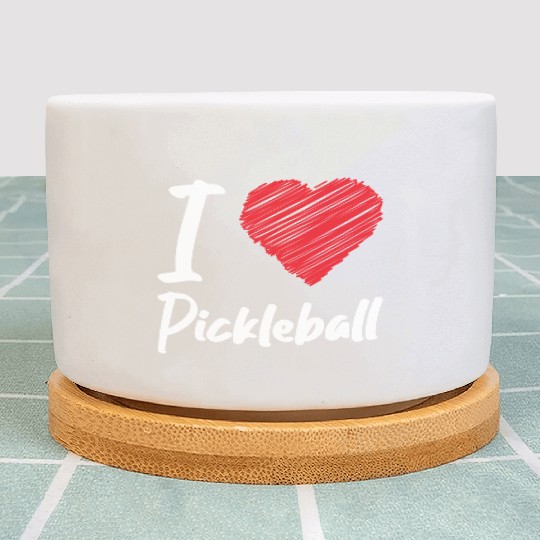 i love pickleball / pickleball lovers gifts Plant Pots