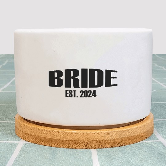 Bride and Groom 2024 Plant Pots