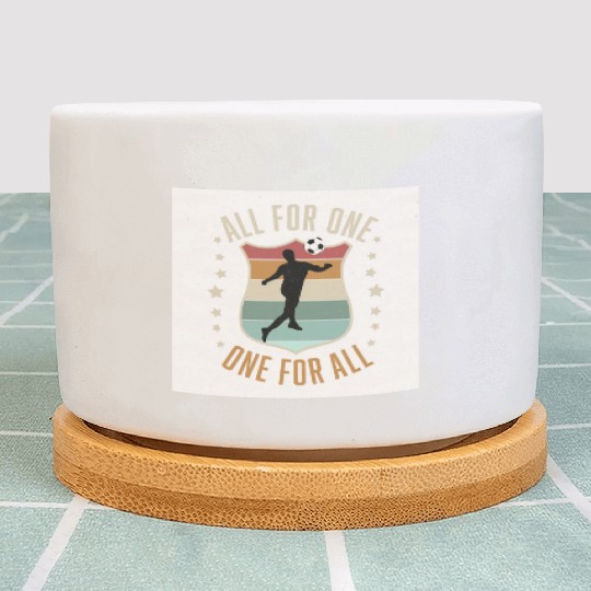Soccer Team Spirit Plant Pots