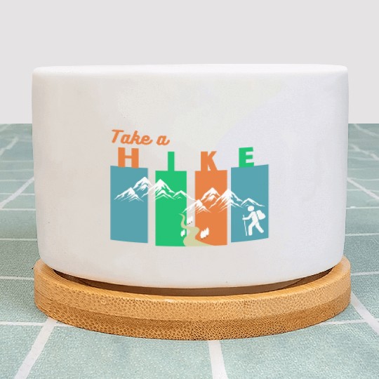 Take a hike Plant Pots