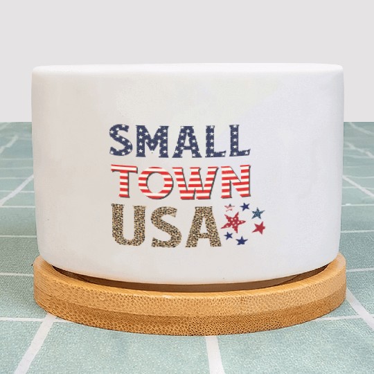 SMALL TOWN USA Plant Pots