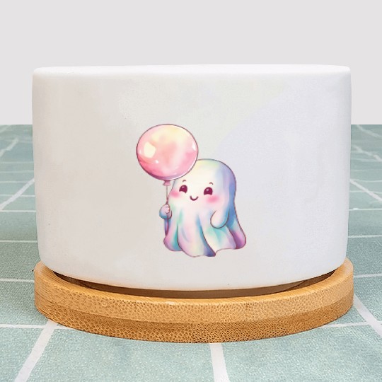 Balloon and Boo Plant Pots