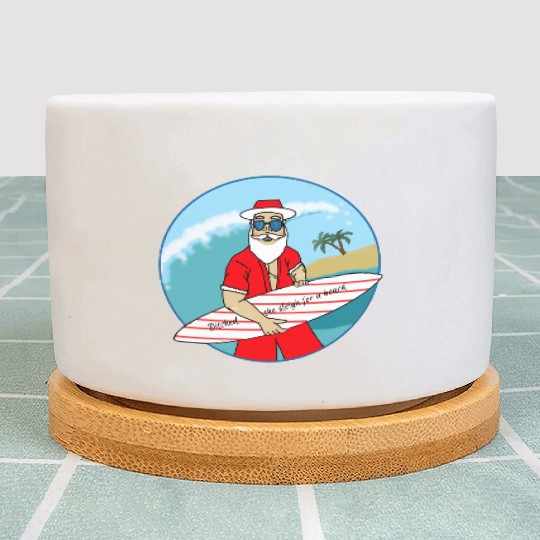 Christmas in July Plant Pots