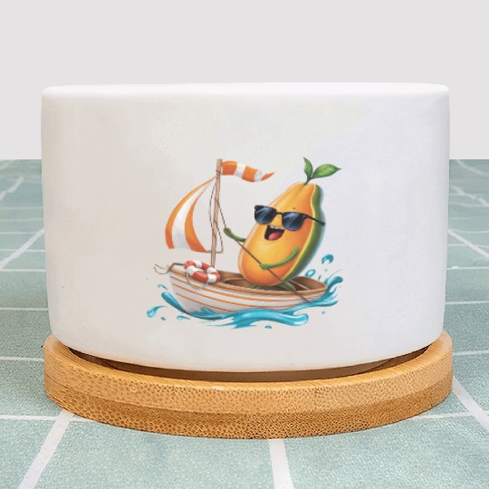 Fruit Boating Papaya Plant Pots