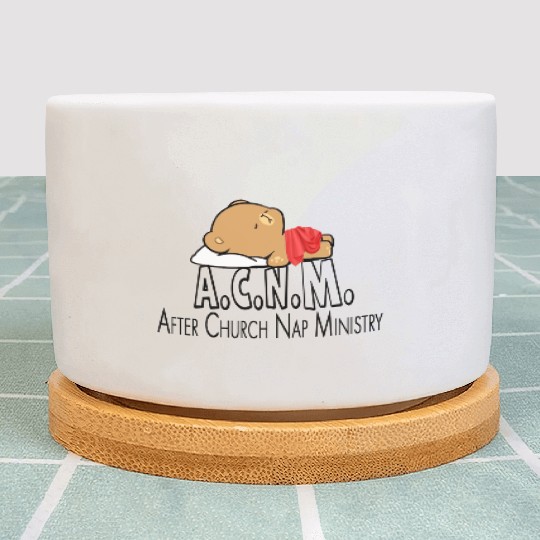 After Church Nap Ministry Plant Pots