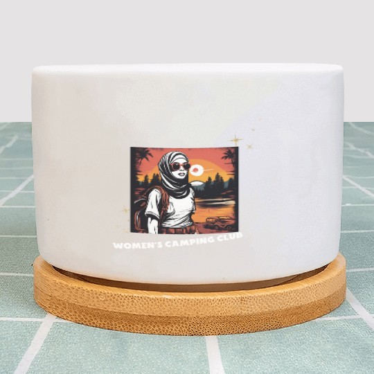 WOMEN'S CAMPING CLUB Plant Pots