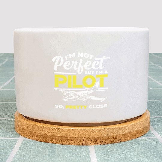 Pilots Saying Plant Pots